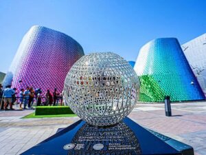 Pakistan Pavilion won Silver award in the best Exhibition Design category