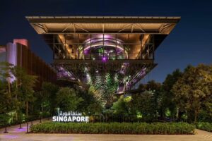 The Singapore Pavilion at Expo 2020 Dubai.