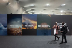 Attendees during the COP30 climate summit in Belem, Para state, Brazil, on Nov. 10 | BLOOMBERG