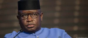 President Julius Maada Bio is running for a second term in JuneImage: Ali Balikci/AA/picture alliance
